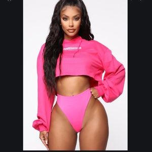 NWT Human Behavior Bodysuit - Pink